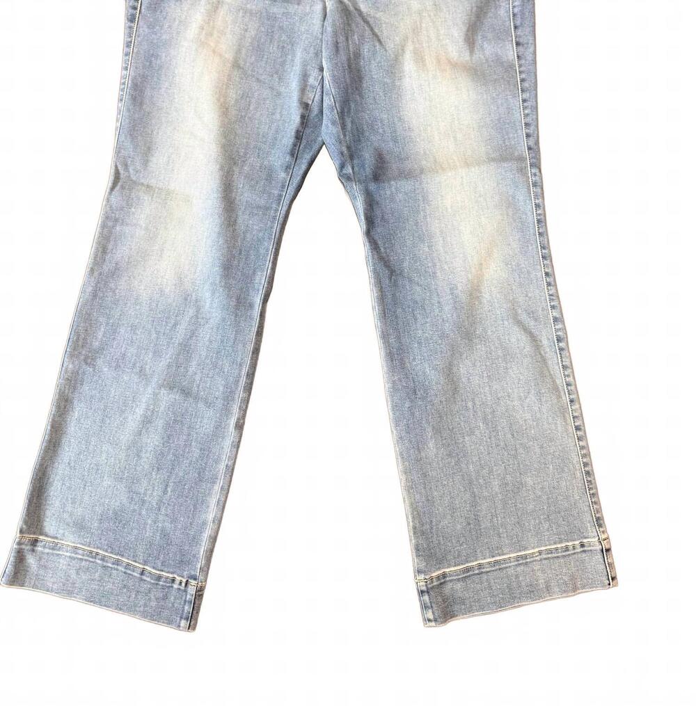 NEW JUDY BLUE women's wide leg trouser in light blue
